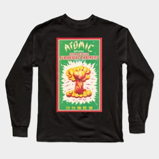 VINTAGE FIRECRACKER ATOMIC Long Sleeve T-Shirt